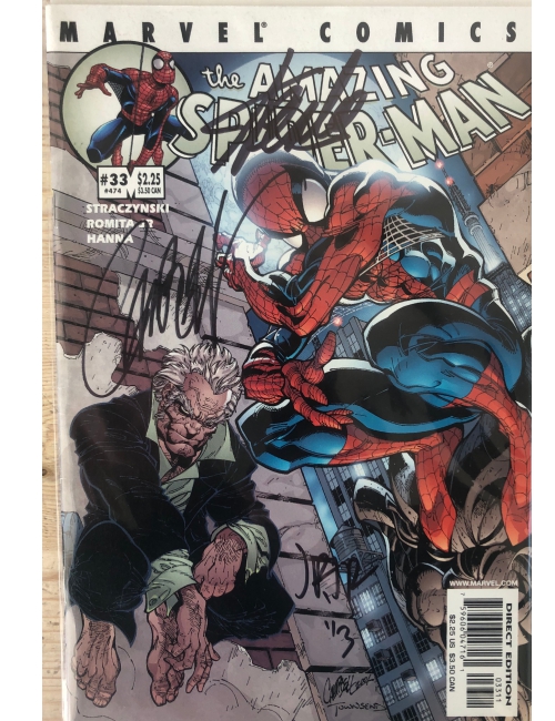 - The amazing Spiderman # 33 signé par Stan Lee