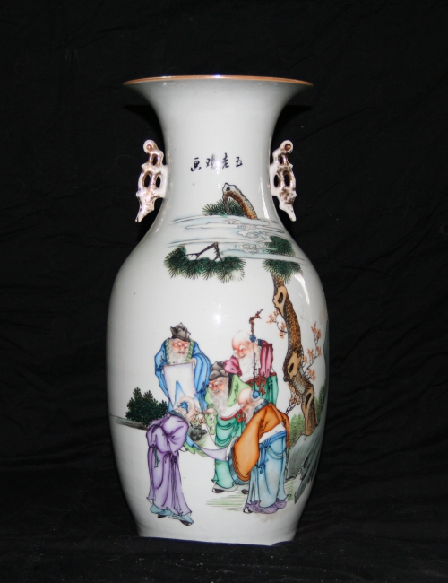 Vase traditionnel chinois les Marchands