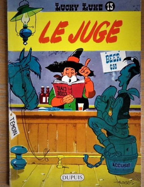 Lucky Luke Le Juge édition originale 1959