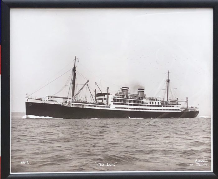 Photographie de Beken of Cowes bateau vapeur "Orinoco"