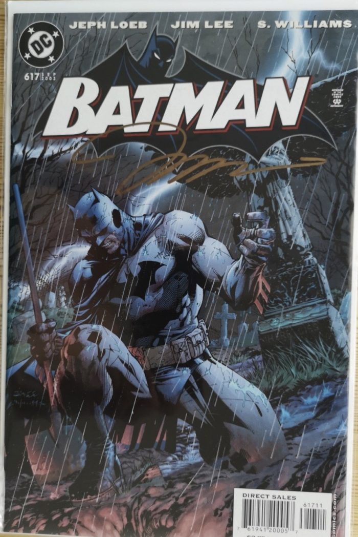 Batman #617 signé par Jim Lee