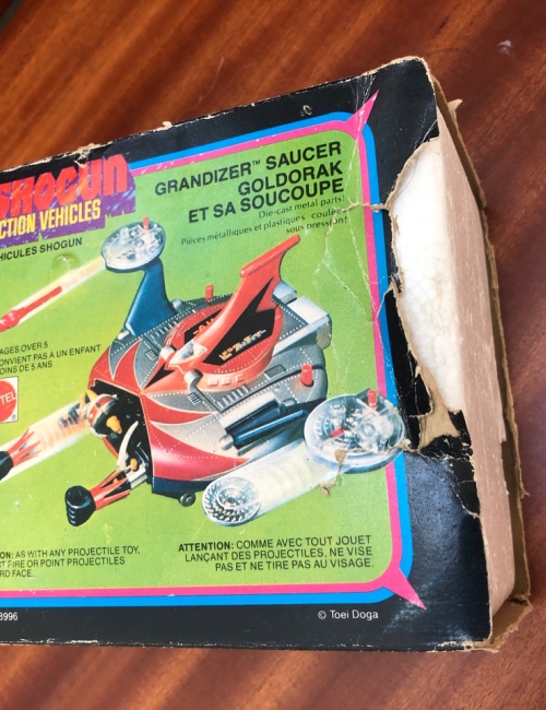 Goldorak et sa Soucoupe - Popy Mattel 1978 - Shogun Action Vehicles