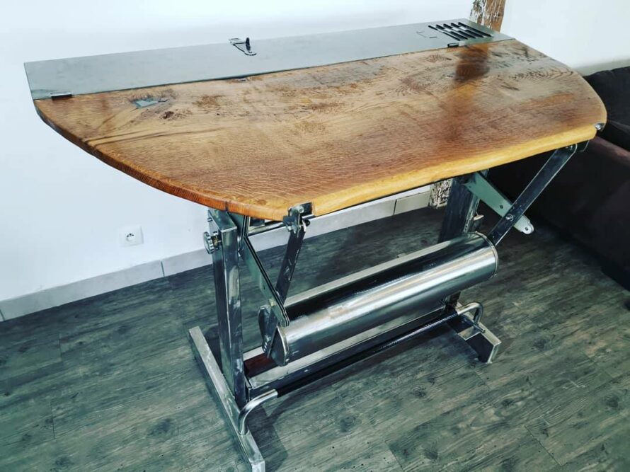 Table pliante architecte Industrielle – Image 6