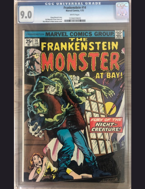 Monster of Frankenstein CGC - Rare