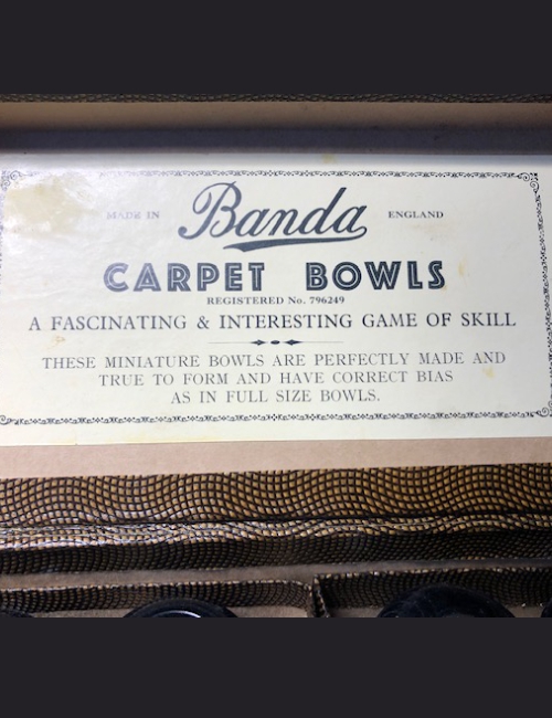 Jeu Carpet Bowls - Vintage