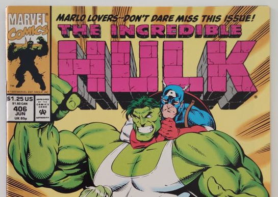 The Incredible Hulk #406 - signé par Stan Lee