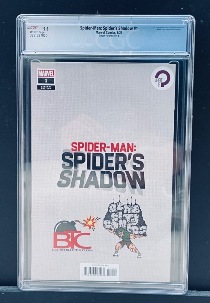 SpiderMan Spider's shadows #1 CGC