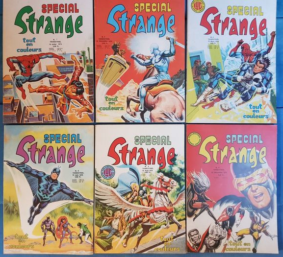 Spécial Strange - numéros 1 à 10 - 1975