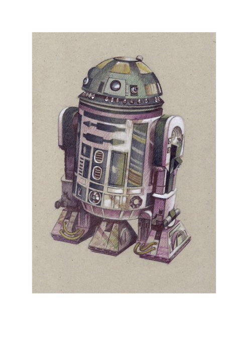 Star Wars - Lithographies numérotées - Les 9 droïdes les plus célèbres