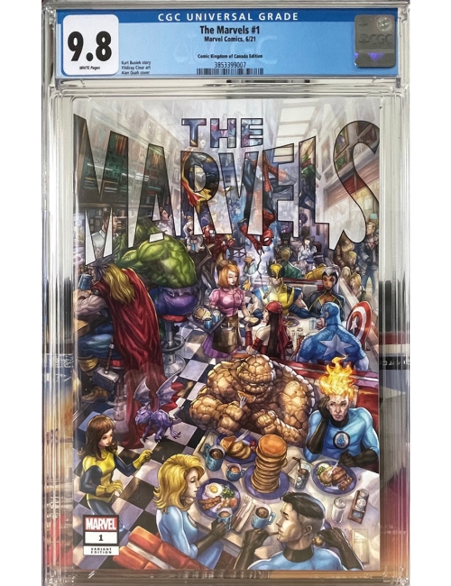 The Marvels #1 CGC 9.8 - Variant Cover