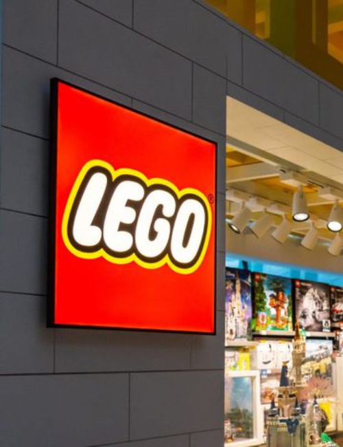 Enseigne publicitaire lumineuse Lego - collector official