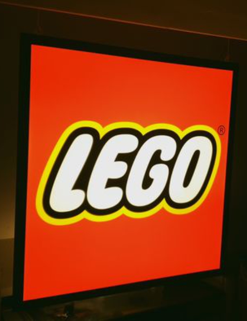 Enseigne publicitaire lumineuse Lego - collector official