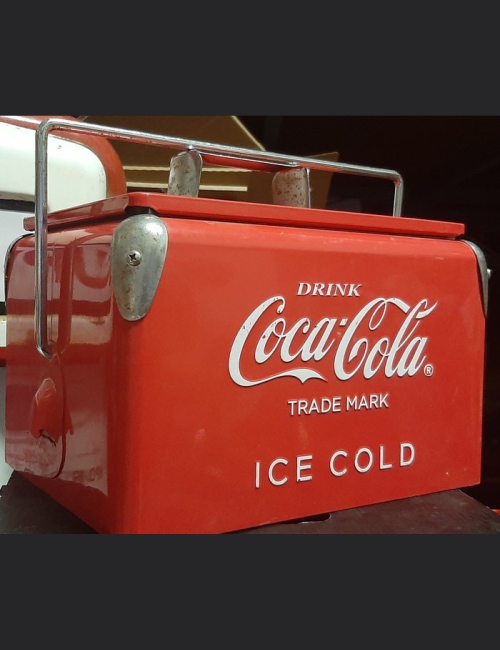 Rare Glacière Coca Cola - 1950 - Exceptionnel