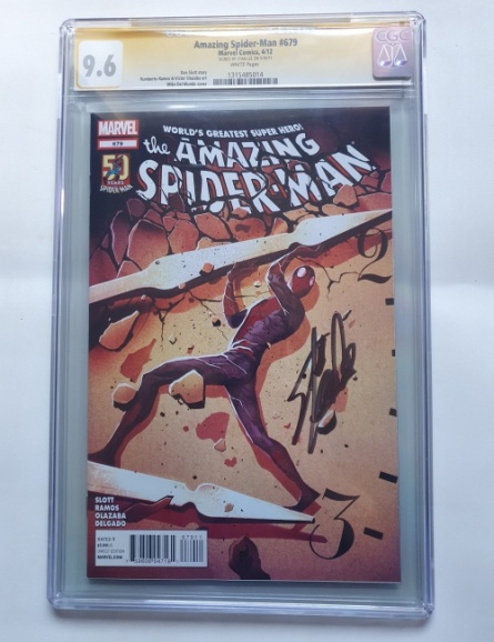 Amazing Spider-Man #679 - CGC 9.6 Signed by Stan Lee - Unique au monde