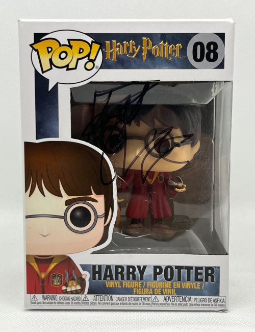 Rare ! Harry Potter - Daniel Radcliffe - Funko Pop signée
