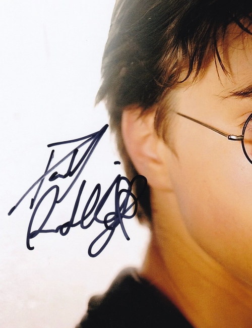 Harry Potter - Daniel Radcliffe - Photo signée