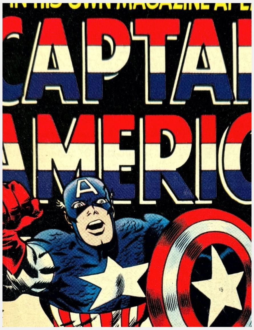 Captain America Vol.1 (1968) -100- Cap in His Own Magazine at Last !