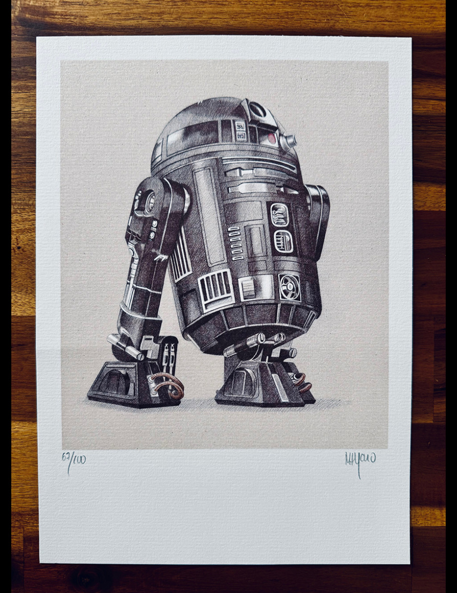 Star Wars - Lithographie numérotée - C2B5