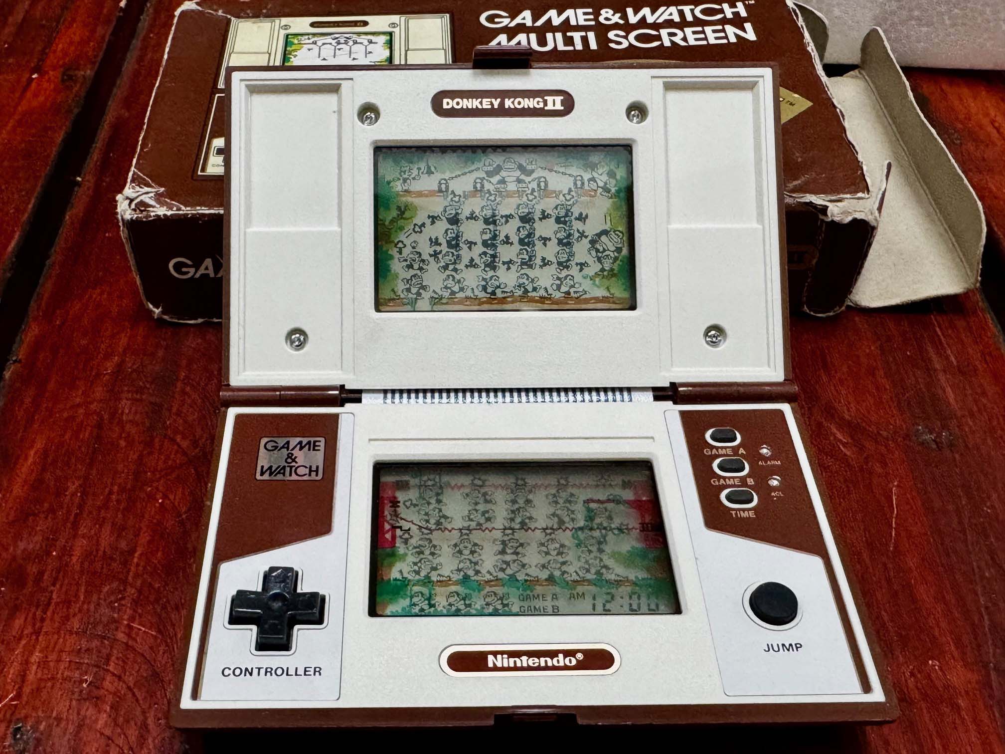 Nintendo - Game & Watch Donkey Kong 2 - Boite d'origine