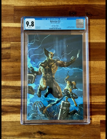 Wolverine # 13 - CGC 9.8 - Virgin Cover - Rare !