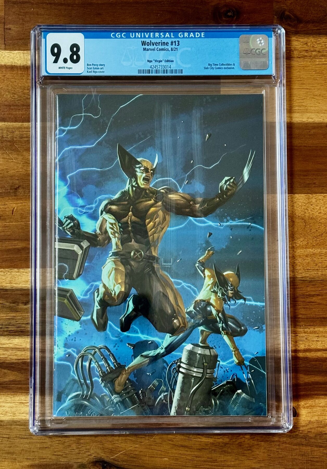 Wolverine # 13 - CGC 9.8 - Virgin Cover - Rare !