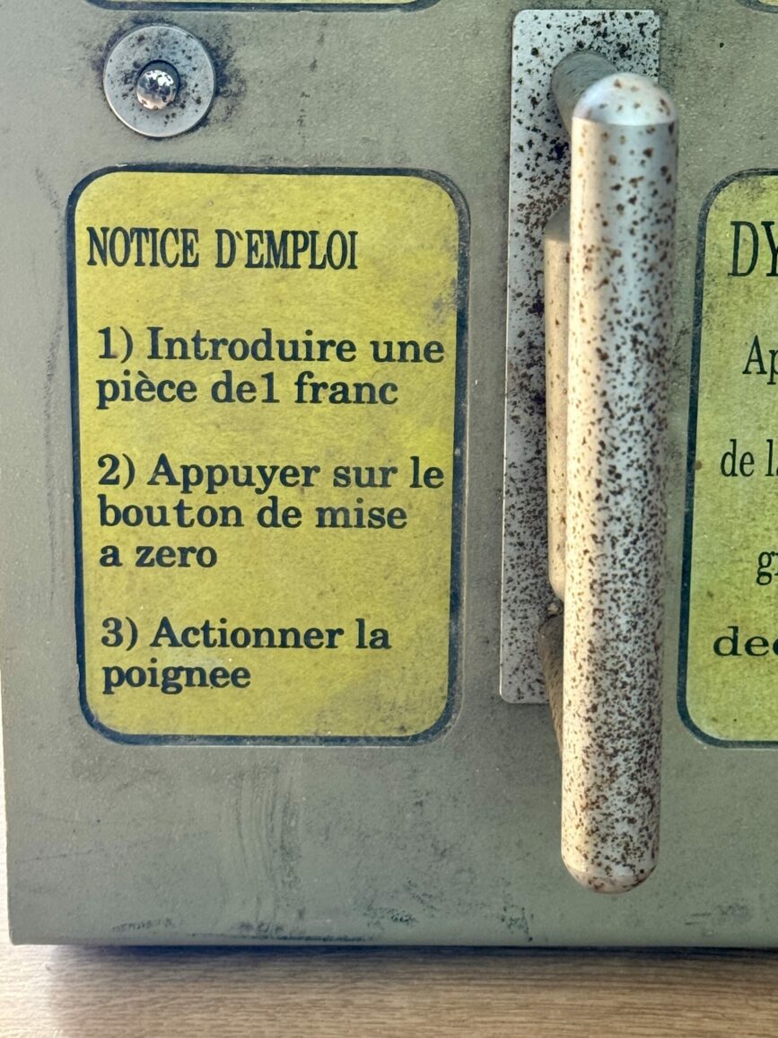 Rare - Dynamomètre - Jeu de bar - Appareil de mesure de la force musculaire – Image 3