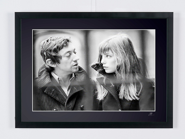 Jane Birkin & Serge Gainsbourg Paris 1969 – Photo numérotée exceptionnelle